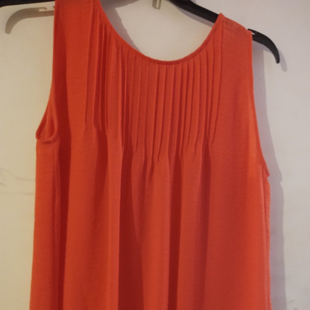 Liz Claiborne Coral tank tunic - Picture 3 of 5